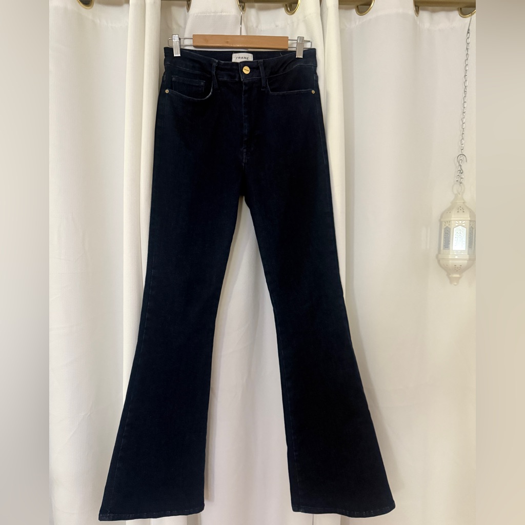 Frame Denim Designer Flare Leg Jeans Brand New